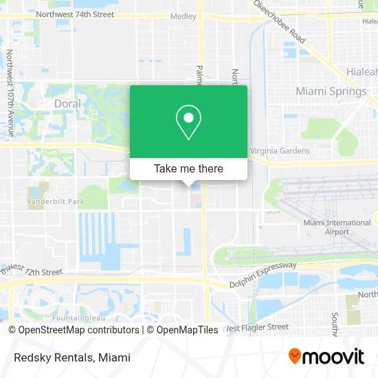 Redsky Rentals map
