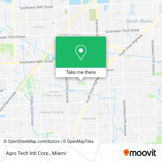 Agro Tech Intl Corp. map