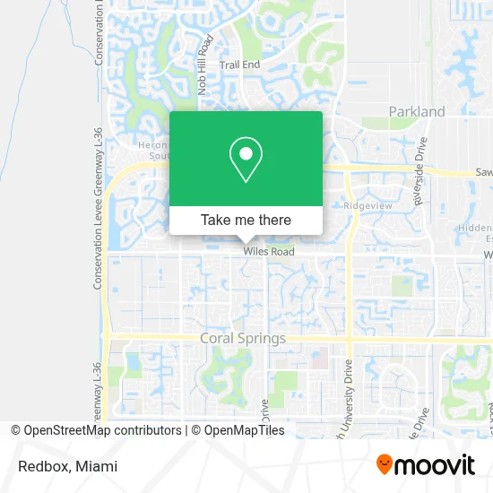 Redbox map
