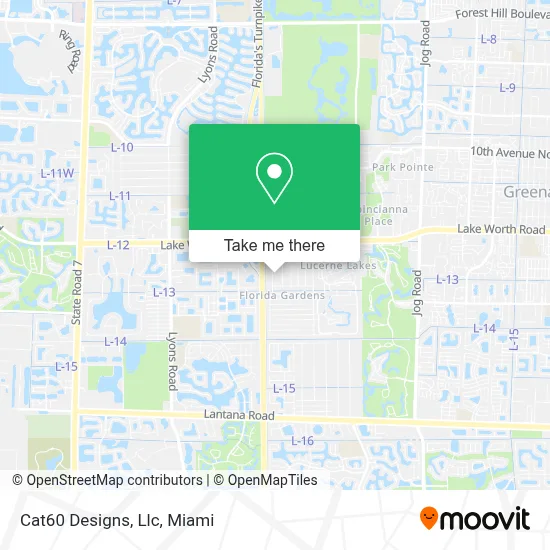 Cat60 Designs, Llc map