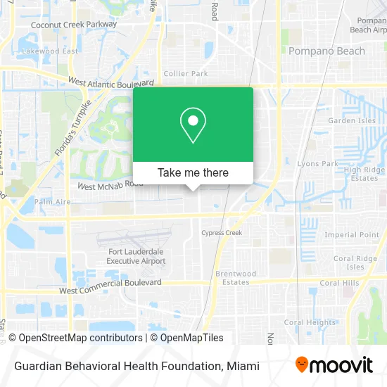 Guardian Behavioral Health Foundation map