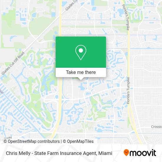 Chris Melly - State Farm Insurance Agent map