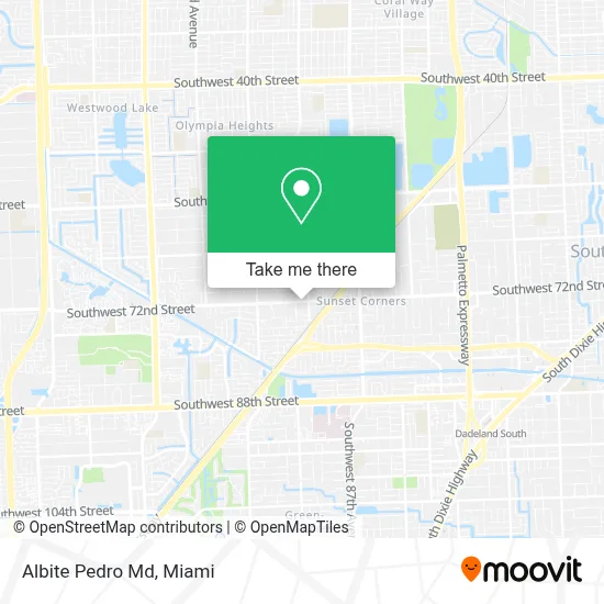 Albite Pedro Md map