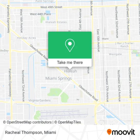 Racheal Thompson map