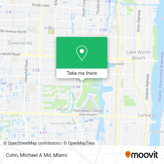 Cohn, Michael A Md map