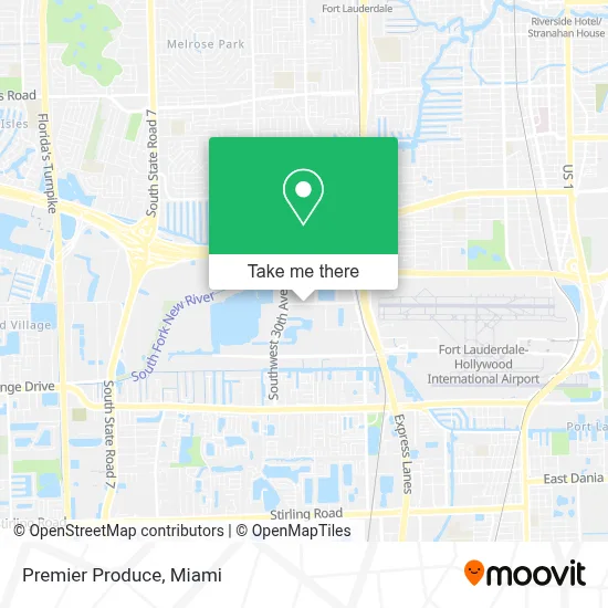 Premier Produce map