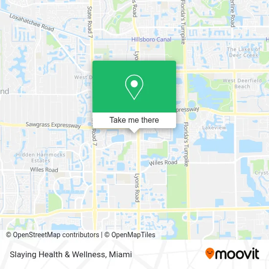 Slaying Health & Wellness map