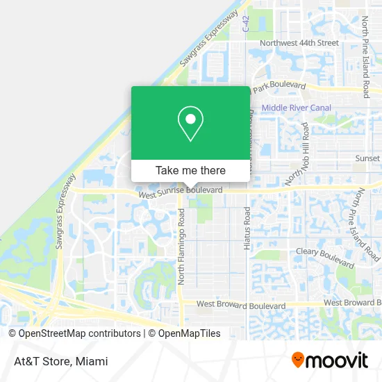 At&T Store map