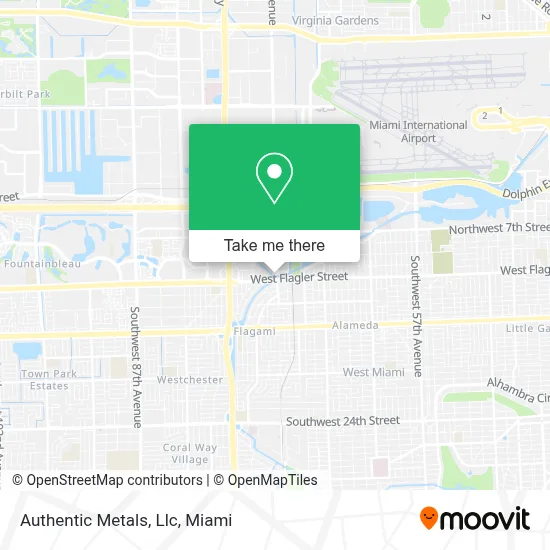 Authentic Metals, Llc map