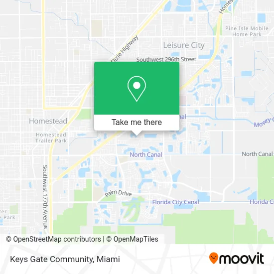 Keys Gate Community map