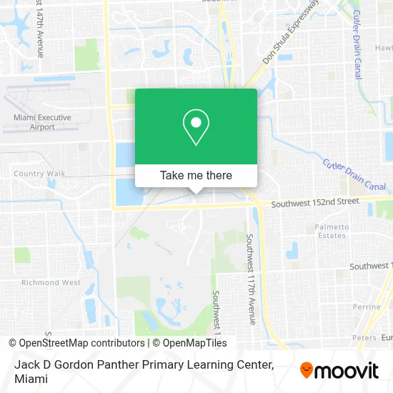 Jack D Gordon Panther Primary Learning Center map