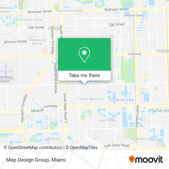 Mep Design Group map