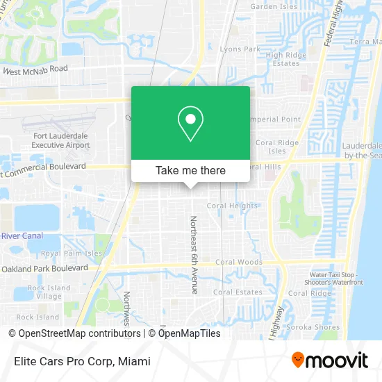 Elite Cars Pro Corp map