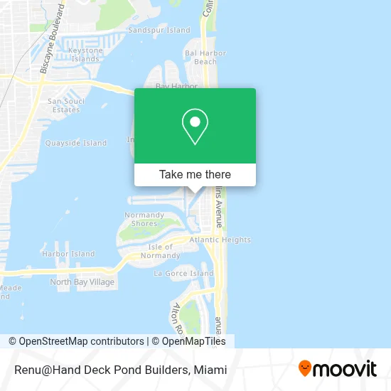 Renu@Hand Deck Pond Builders map