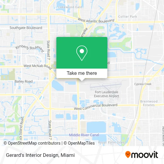 Gerard's Interior Design map