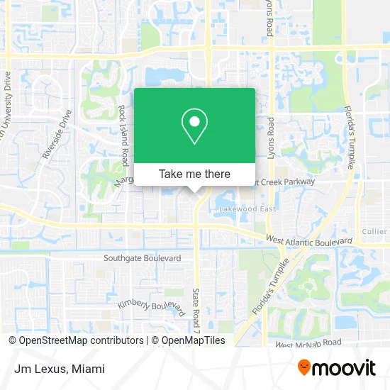 Jm Lexus map