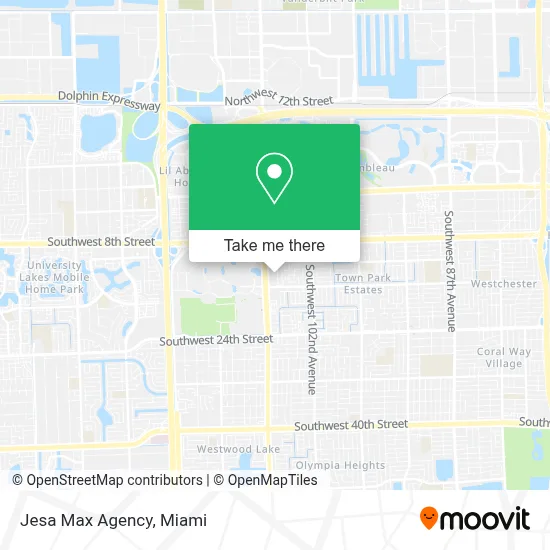 Jesa Max Agency map
