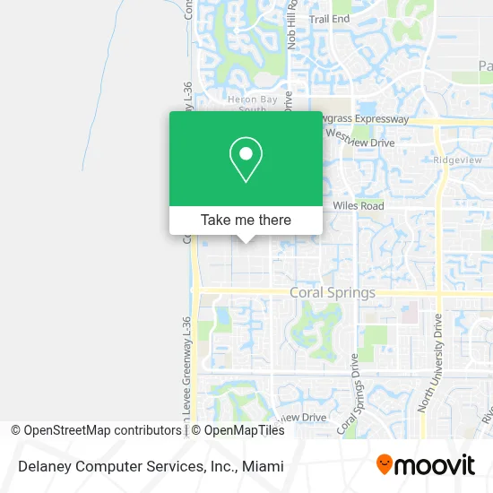 Delaney Computer Services, Inc. map