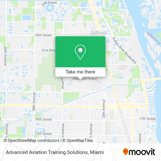 Advanced Aviation Training Solutions map