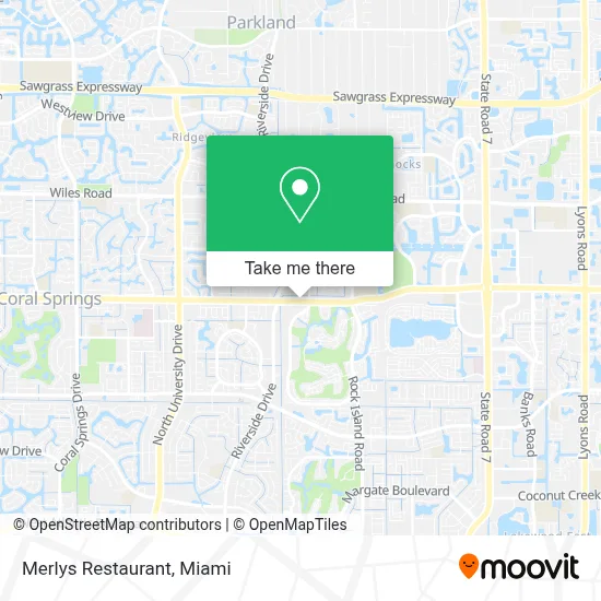 Merlys Restaurant map