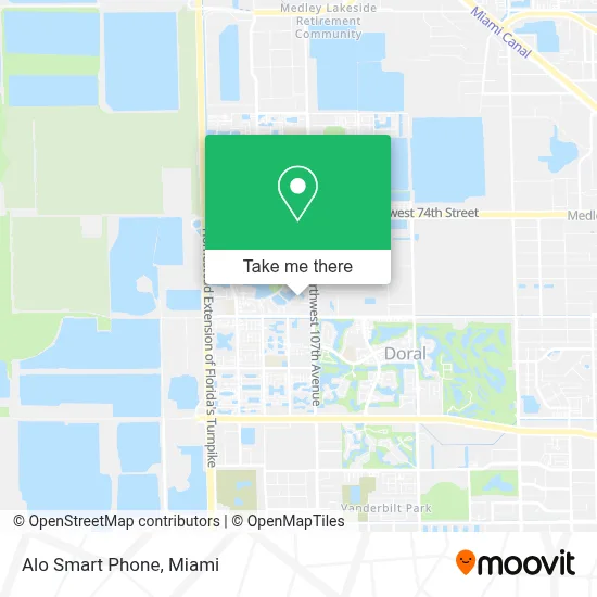 Alo Smart Phone map