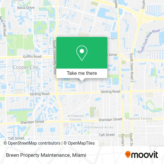 Breen Property Maintenance map