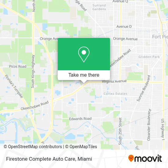 Firestone Complete Auto Care map
