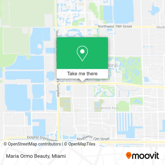 Maria Ormo Beauty map