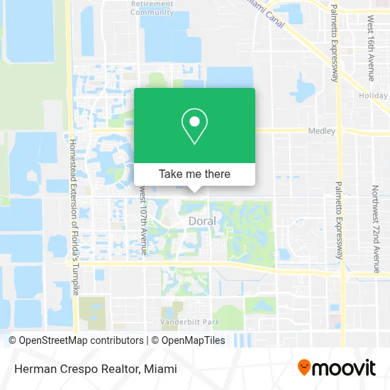 Herman Crespo Realtor map