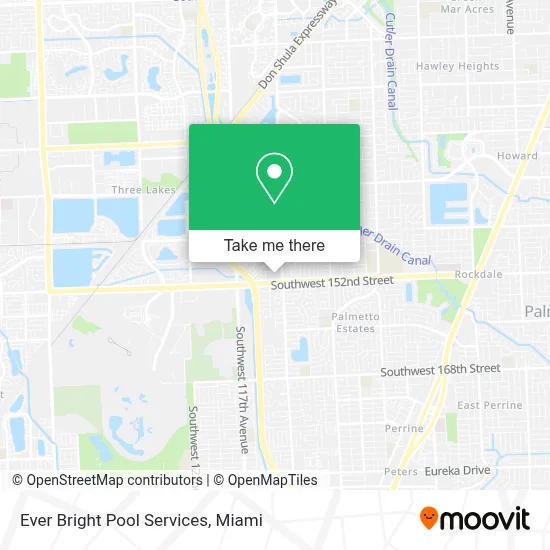 Ever Bright Pool Services map