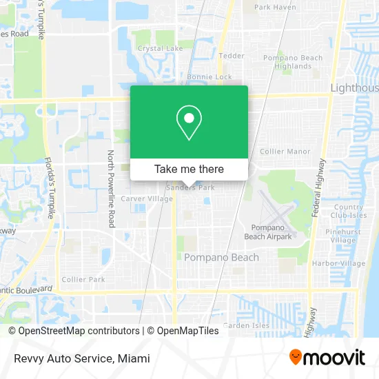 Revvy Auto Service map