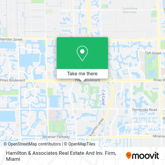 Hamilton & Associates Real Estate And Inv. Firm map