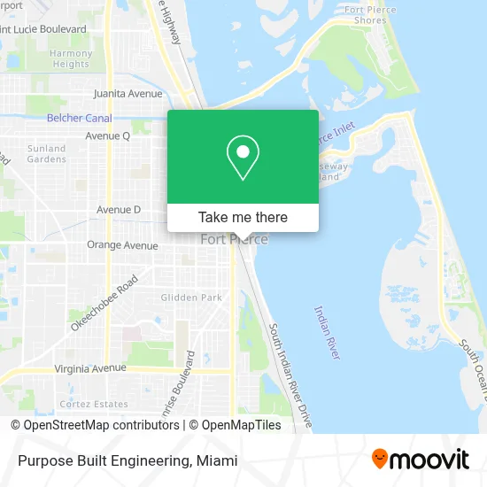 Purpose Built Engineering map