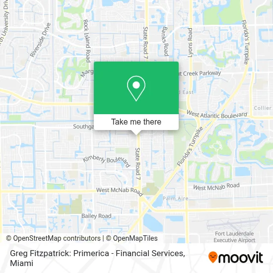 Greg Fitzpatrick: Primerica - Financial Services map