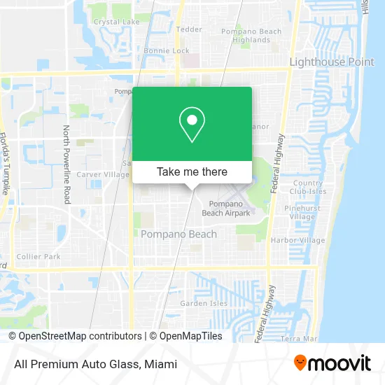 All Premium Auto Glass map