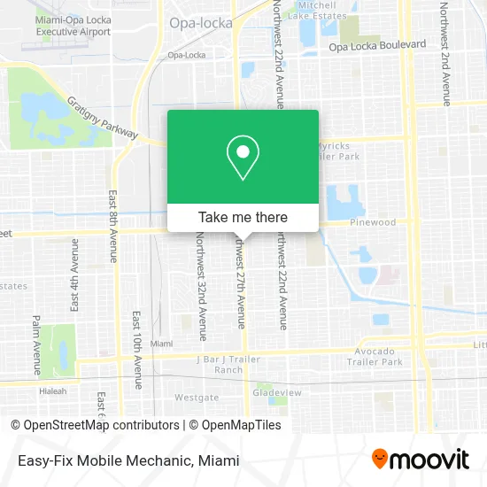 Easy-Fix Mobile Mechanic map