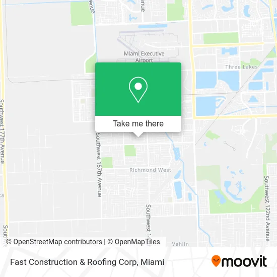 Fast Construction & Roofing Corp map