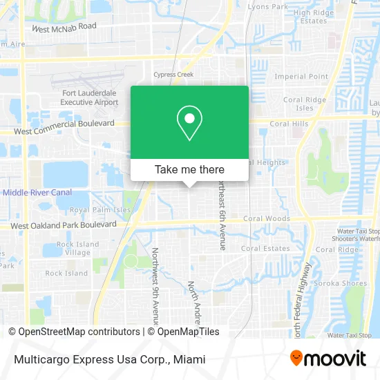 Multicargo Express Usa Corp. map