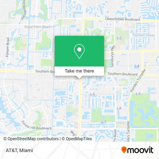 At&T map