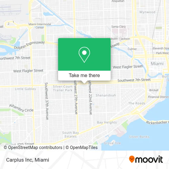 Carplus Inc map
