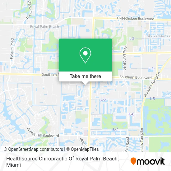 Healthsource Chiropractic Of Royal Palm Beach map