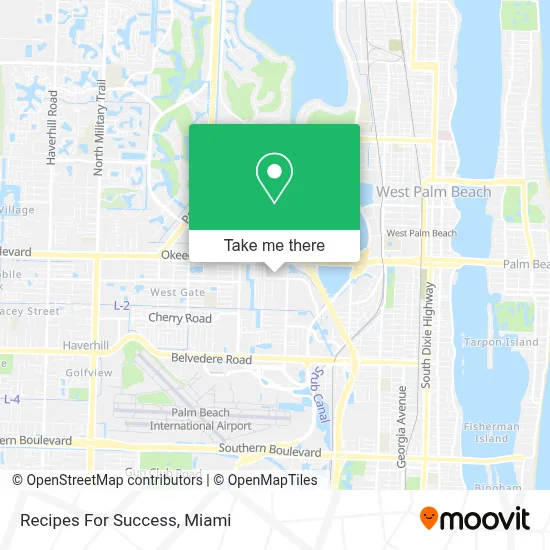 Recipes For Success map