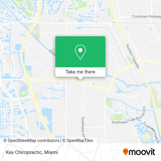 Key Chiropractic map