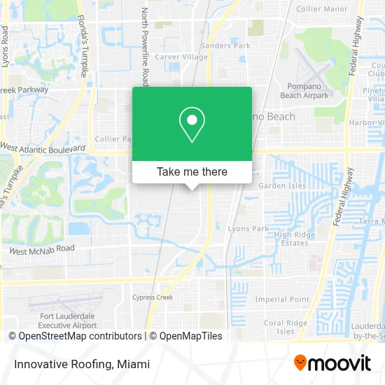 Innovative Roofing map