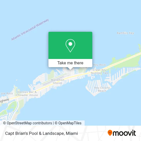 Capt Brian's Pool & Landscape map