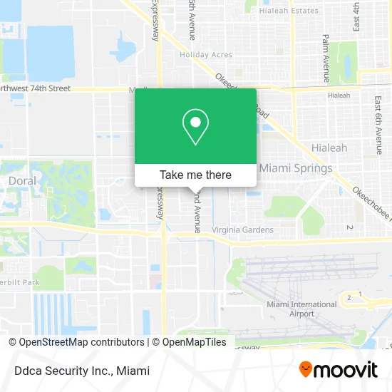 Ddca Security Inc. map
