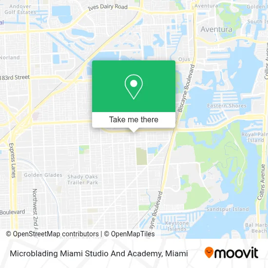 Microblading Miami Studio And Academy map