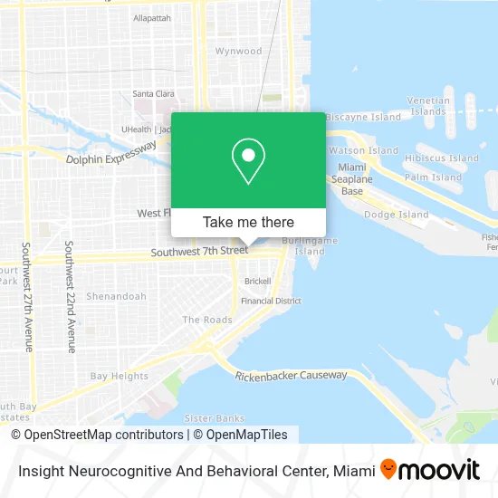 Insight Neurocognitive And Behavioral Center map