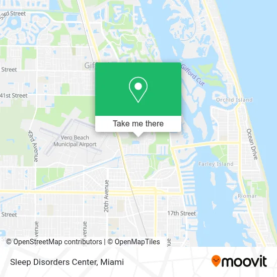 Sleep Disorders Center map