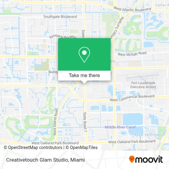 Creativetouch Glam Studio map